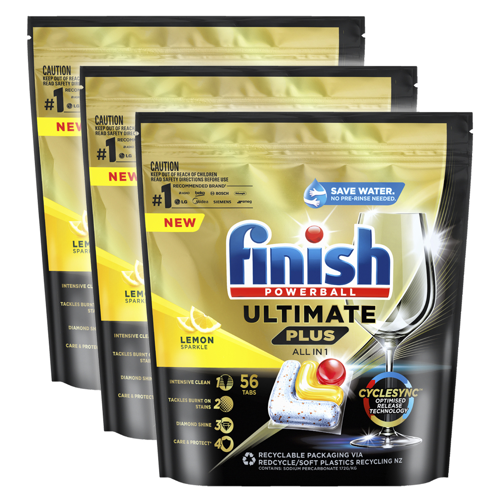Finish Powerball Ultimate Plus Dishwasher Tablets