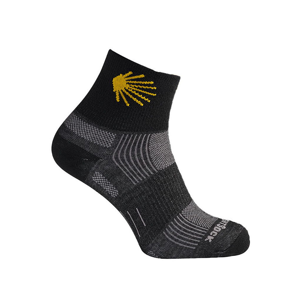 Wrightsock Eco Explore Quarter Black/Camino Hiking/Camping Socks - Picture 10 of 10
