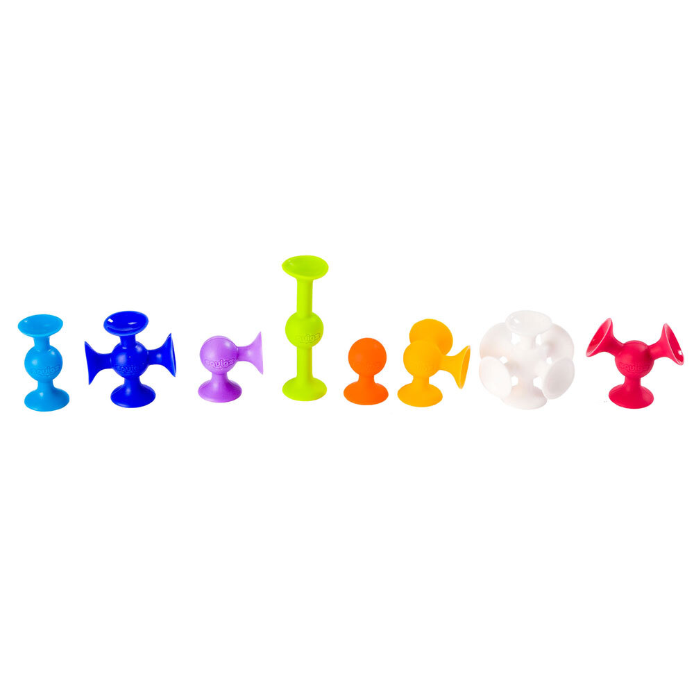 24pc Fat Brain Toys Squigz Starter Suction Construction Fun Toy