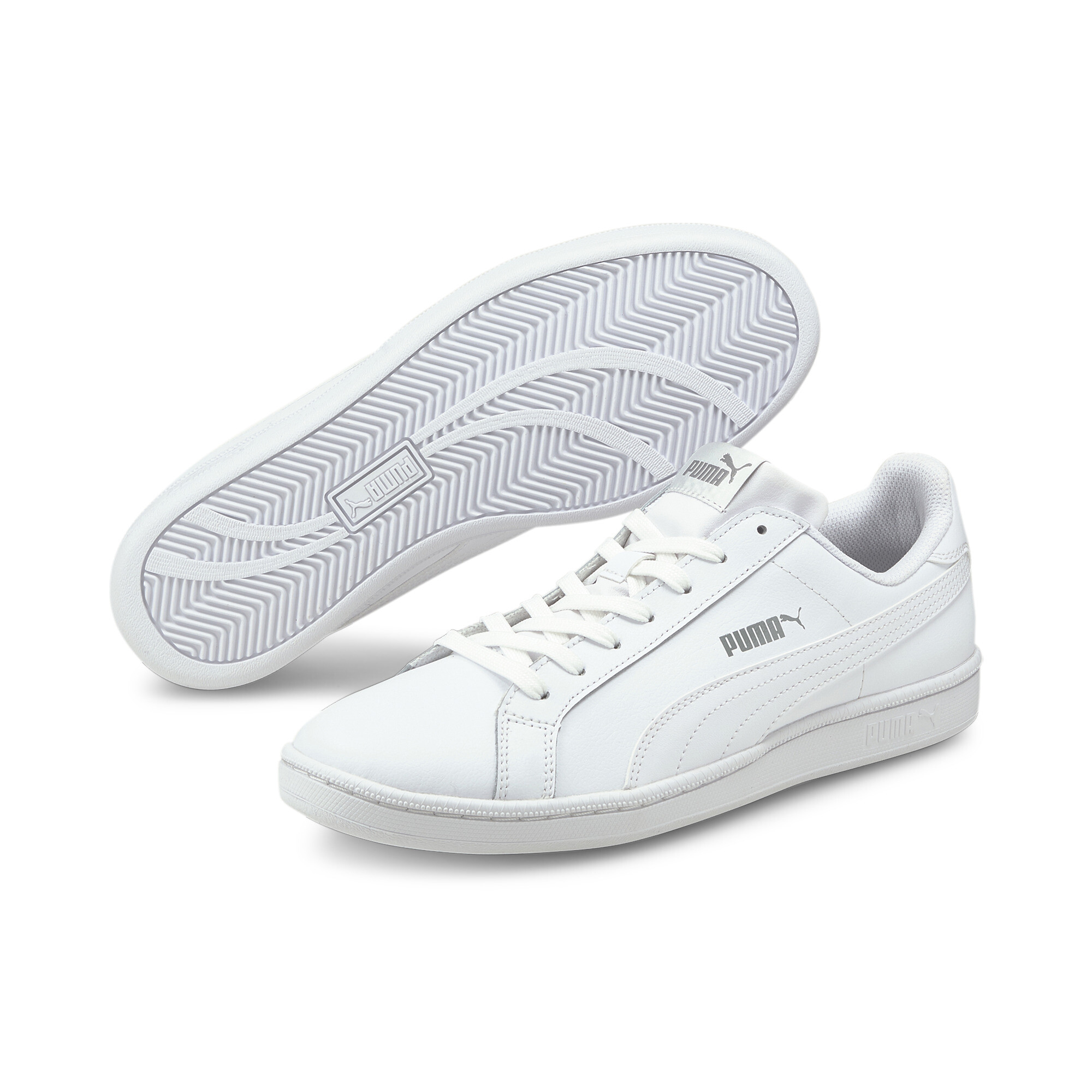 Puma Smash Leather Trainers Sportstyle Core Shoes Adults Unisex - Picture 21 of 26