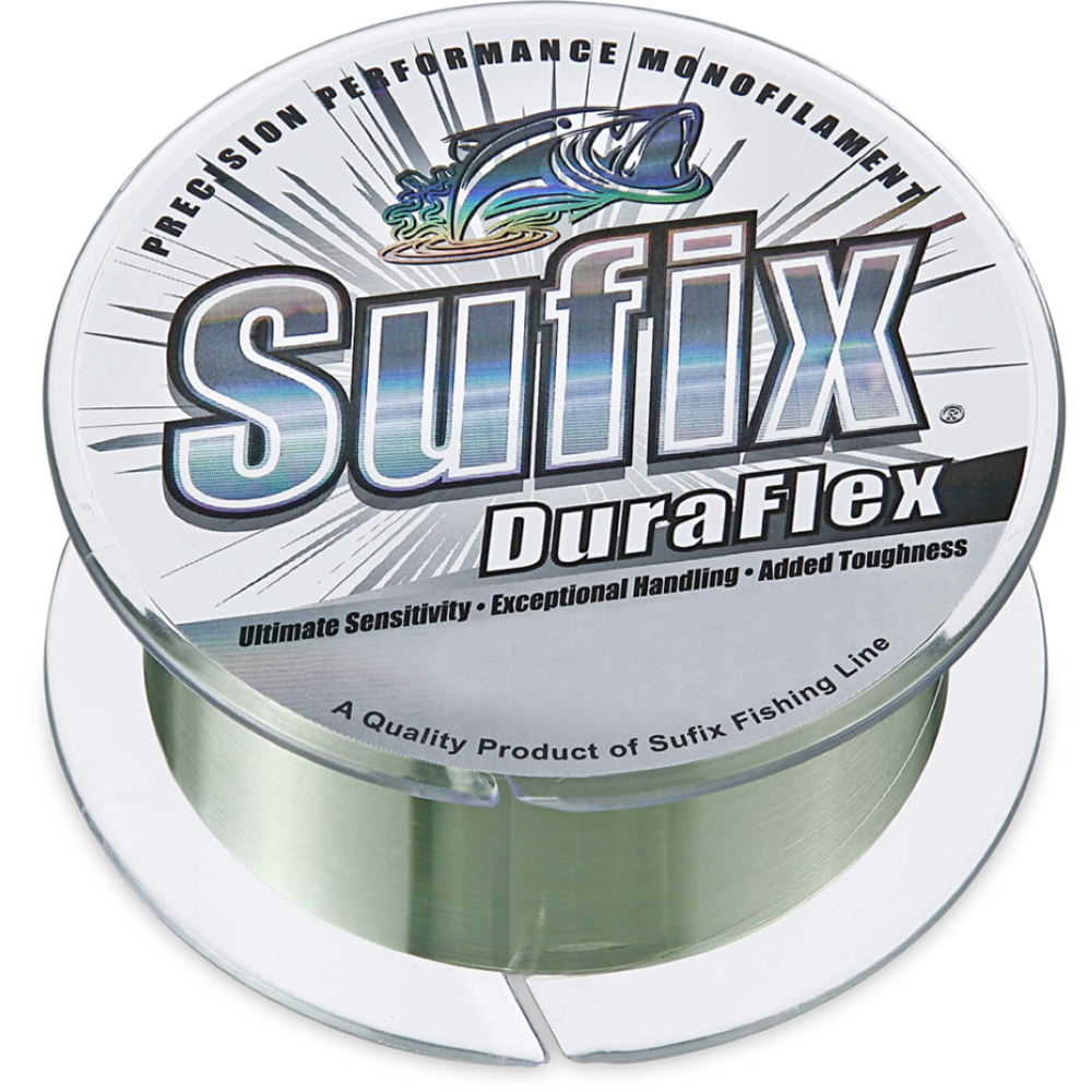 SUFIX 300m Spool of Lo Vis Green Duraflex G2 Monofilament Fishing Line - Picture 8 of 9