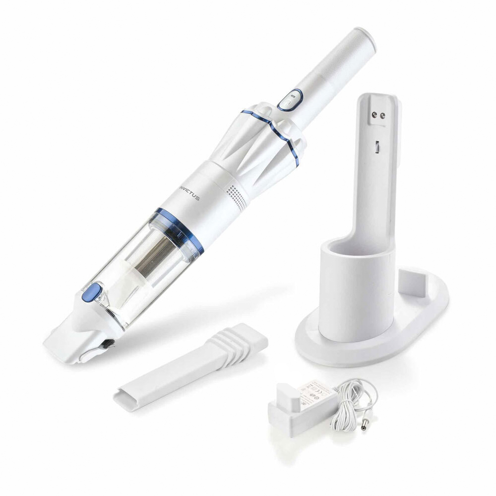 9pcs Invictus One White Handheld Slim Light Weight Cordless Vacuum